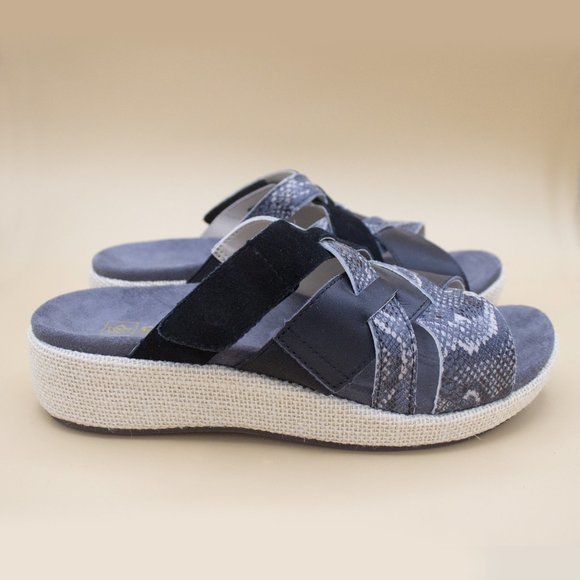 Spenco Women's Memphis Orthotic Slide Sandals Size 9 - Picture 2 of 8